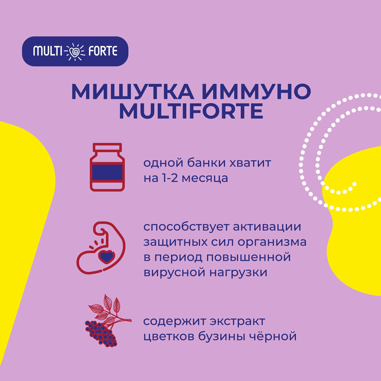 Витамины Для Детей Витамины Zn C D3 E для детей Мишутка Иммуно MultiForte пастилки жевательные со вкусом малины 60 шт.