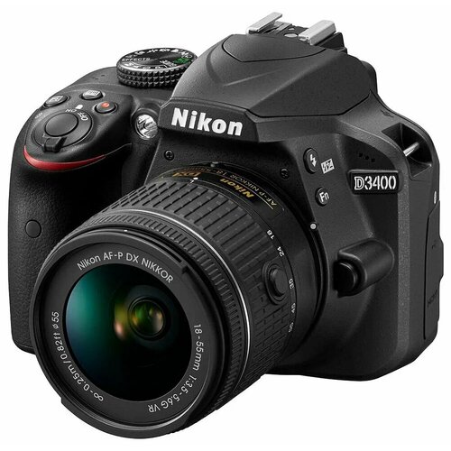 Фотоаппарат Nikon D3400 + объектив AF-P 18–55 мм