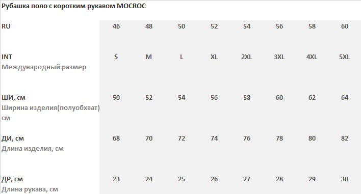 Поло Mocroc