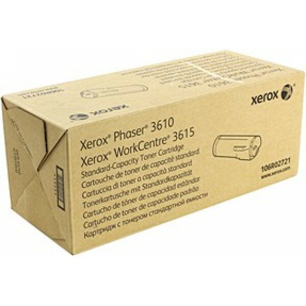 106R02721 Тонер-картридж XEROX Phaser 3610/WC 3615 (5.9К)