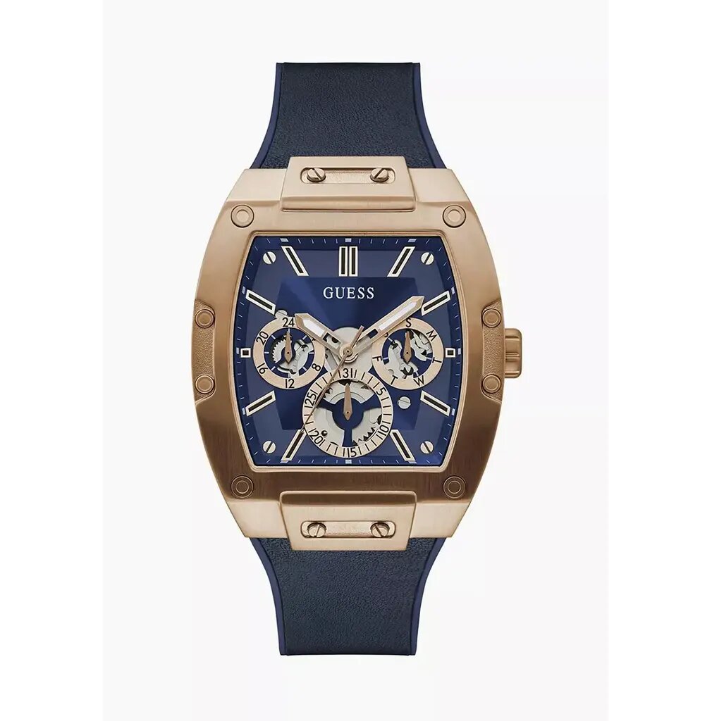 Наручные часы GUESS, золотистый/синий