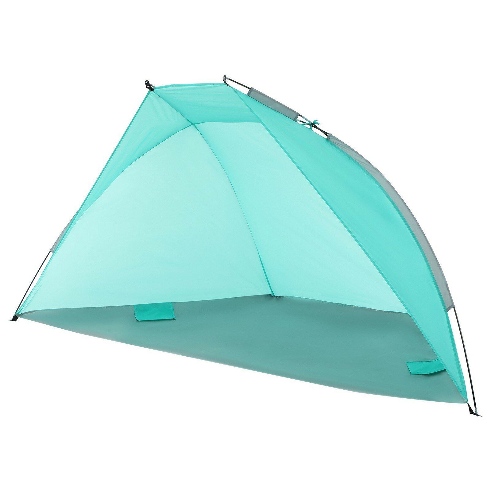Пляжная палатка Maclay одноместная, быстросборная, с внутренним каркасом и УФ-защитой, 240х120х120 см