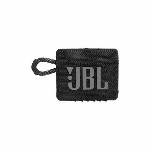 Портативная акустика JBL GO 3 черный (JBLGO3BLK) портативная акустика jbl go 3 4 2w bt цвет желтый