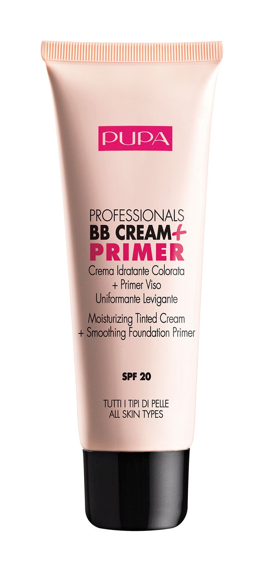 PUPA Professionals BB Cream+Primer BB Крем+основа для всех типов кожи, 50 мл, 001