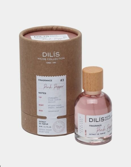 Парфюмерная вода Dilis NicheCollection PINK PEPPER Парфюмерная вода 50ml (версия ZarkoPinkMolecula)