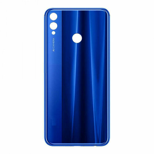 Задняя крышка для Honor 8X, JSN-L21, синяя.