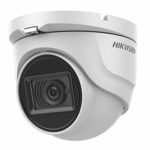 Камера видионаблюдения AHD 5МП Hikvision DS-2CE76H8T-ITMF 6-6мм цветная корп: белый