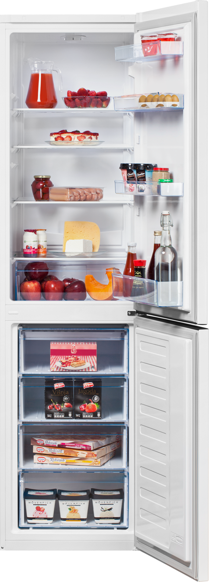 Двухкамерный холодильник Beko B1RCSK332W, белый - фотография № 2