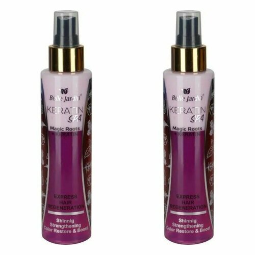 Belle Jardin Экспресс-кондиционер для волос Keratin Spa, Magic Roots + Keratin, 150 мл, 2 штуки/