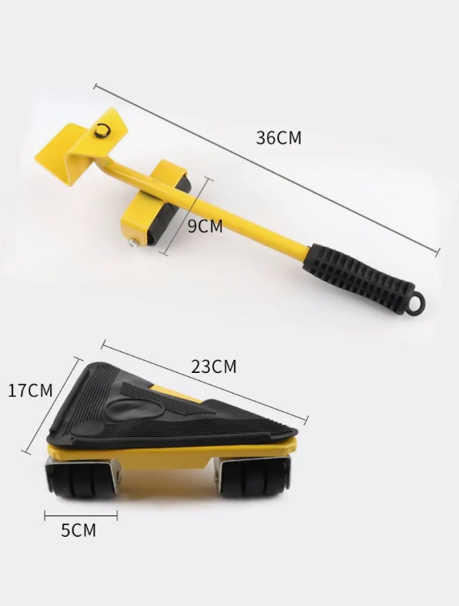 Домкрат для мебели "Транспортер" Ikea, механический, с 4 платформами и колесами — фото 1