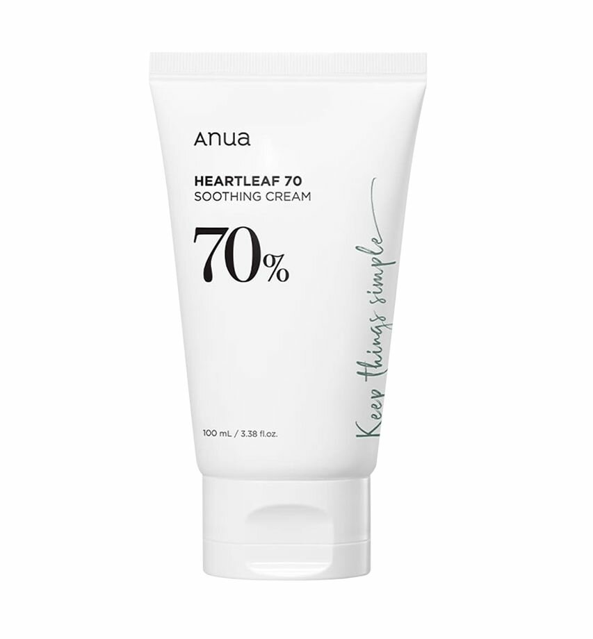 Anua Успокаивающий крем с хауттюйнией Heartleaf 70% Cream Soothing