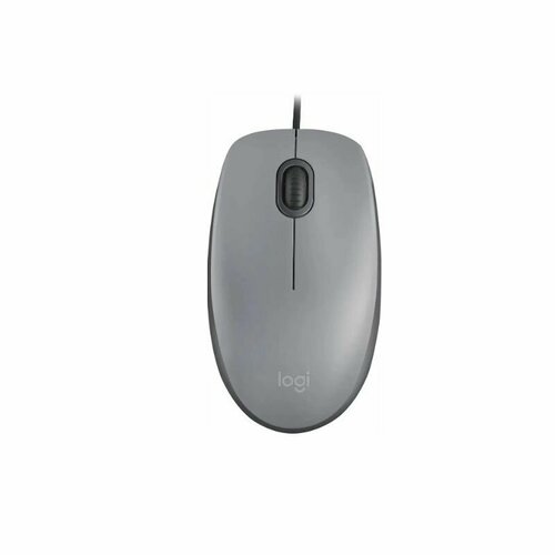 Мышь Logitech M110 серый оптическая 1000dpi silent USB 2but 166700₽