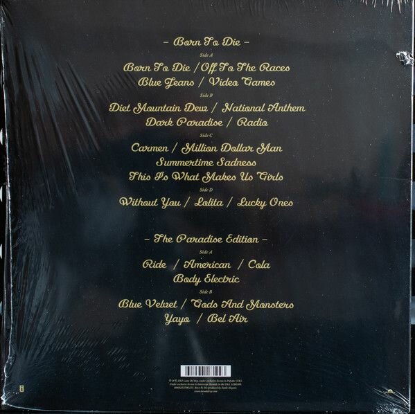Lana Del Rey Born To Die. The Paradise Edition Виниловая пластинка Polydor - фото №8