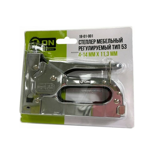 ON Степлер мебельный регулируемый тип 53, 4-14 мм х 11,3 мм, 18-01-001