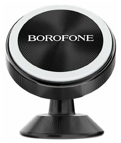 Автомобильный магнитный держатель для телефона BOROFONE BH5 Platinum, черный