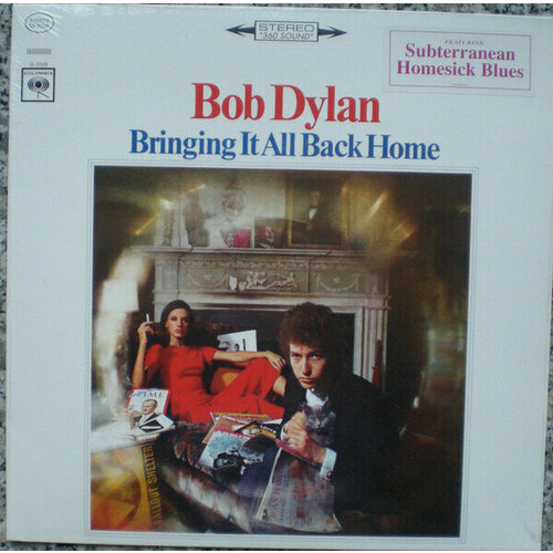 Виниловая пластинка Bob Dylan. Bringing It All Back Home (LP, Stereo) виниловые пластинки columbia bob dylan bob dylan lp