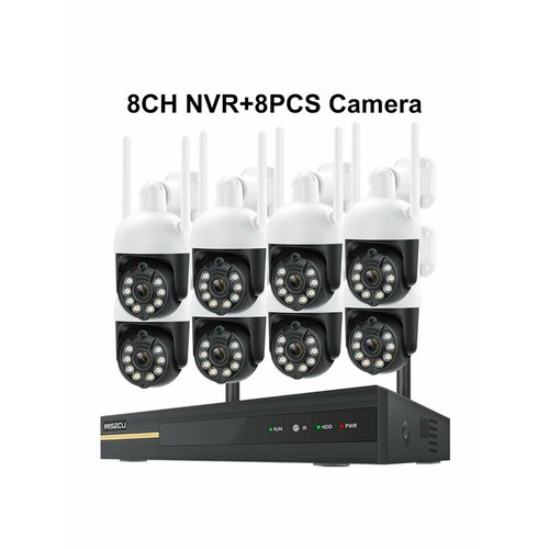 8 камера 3 МП WIFI комплект камеры4TB 30399₽