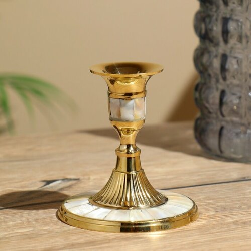 Подсвечник Крис 10 см латунь 1760₽