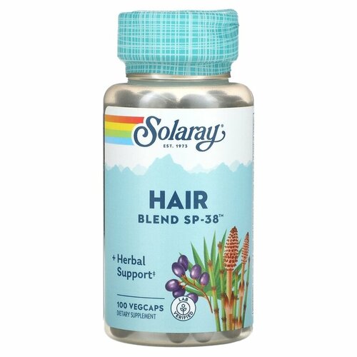 Solaray Hair Blend SP38 Смесь для волос SP-38 100 капс 1860₽