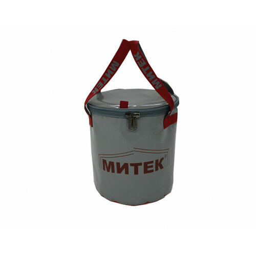 Ведро Митек с крышкой D 30см H-30см серый 1823₽