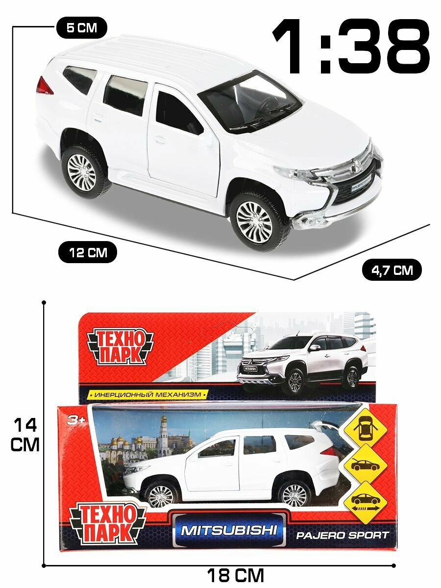 Игрушка Технопарк Mitsubishi Pajero Sport - фото №15