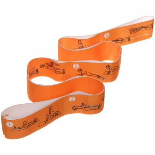 Резинка для фитнеса Stretch 954 с упражнениями микс 539₽