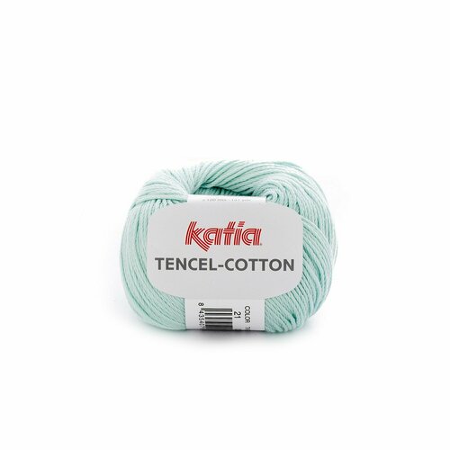 Пряжа для вязания Katia Tencel-Cotton (21 Turquoise green)