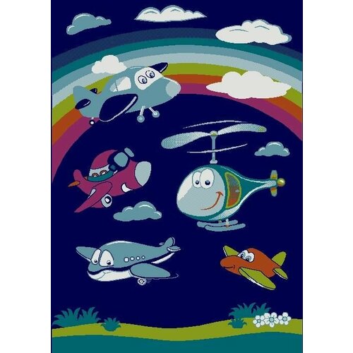 Ковер россия Ковер египетская на пол в гостиную в детскую 160х235 см детский модерн ворс 8 мм 125177