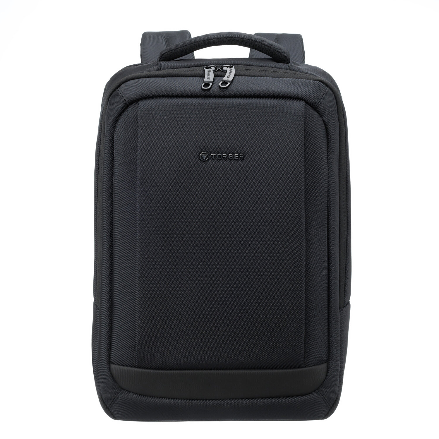 Деловой рюкзак TORBER VOYAGE TB1002 с отделением для ноутбука 17', черный, полиэстер 900D, 31х17х44 см, 18 л