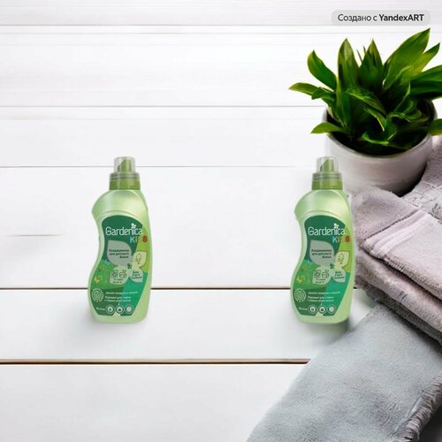 Gardenica Кондиционер-ополаскиватель для детского белья 750 мл - 2 штуки
