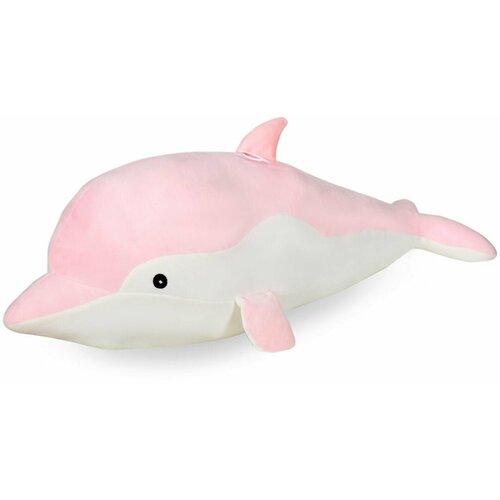 Мягкая игрушка Дельфин Триша бело-розовый мягкая игрушка дельфин розовый 35 см