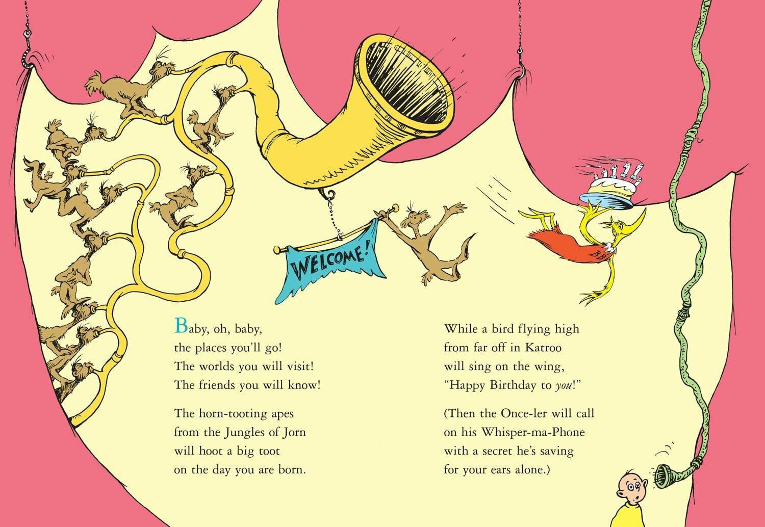 Dr. Seuss. Oh, baby the places you'll go! (Dr. Seuss ) Это только начало (Доктор Сьюз) /Книги на английском языке - фото №4