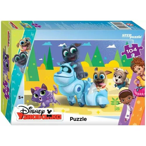 Пазл 104 эл. Дружные мопсы 82205 пазл дружные мопсы disneyjunior 104 элемента