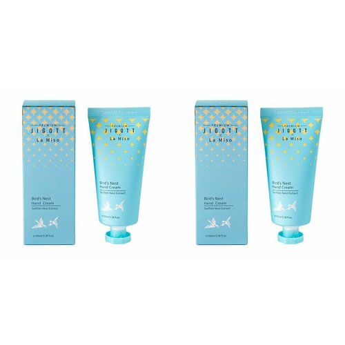 Premium Jigott La Miso Крем для рук С экстрактом ласточкиного гнезда 100 мл 2 шт 776₽