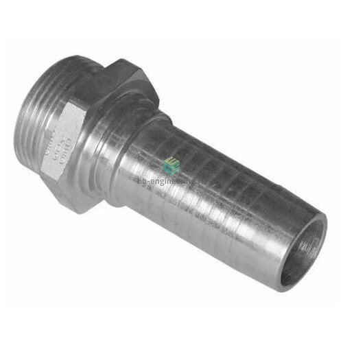 CE-28L 800930 CAST - Штуцер прямой М36х2 по DIN2353 для рукава DN25, 160 бар