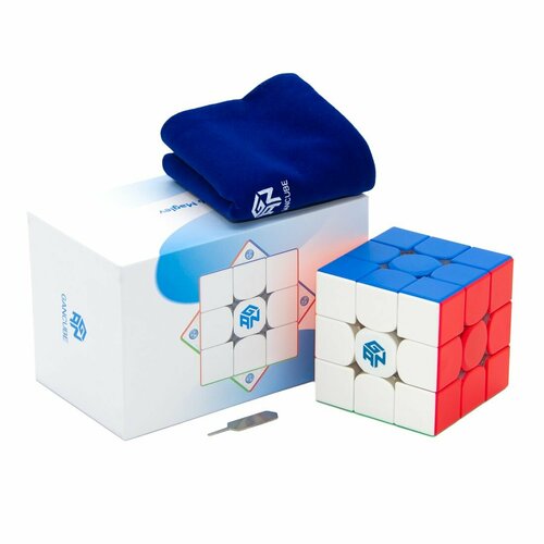 Кубик 3x3 GAN 356 MagLev gan 356 m magnetic speed magic cube gan356m stickerless magnets gan356 m puzzle cubes educational toys for children gan cube