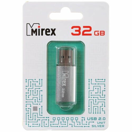 Память USB Flash 32 ГБ Mirex Unit [13600-FMUUSI32]