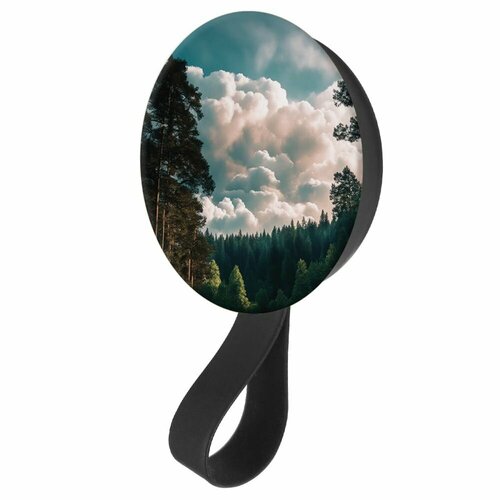 Кольцо-держатель с зеркалом Krutoff для телефона Облачно держатель для телефона попсокет тикток