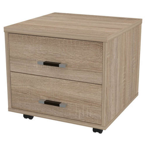 Тумба Меб-фф Офисная тумба подкатная ТВ-21С-28МВ цвет Дуб Сонома 4941₽