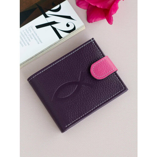 Кошелек HellenBerg, фиолетовый, розовый