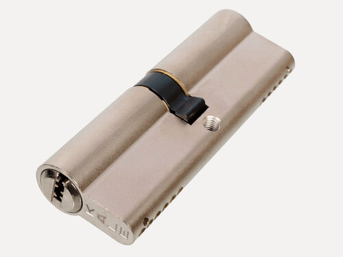 Изображение товара Цилиндровый механизм KALE KILIT 164 SN/90мм (40+10+40) никель 5 ключей