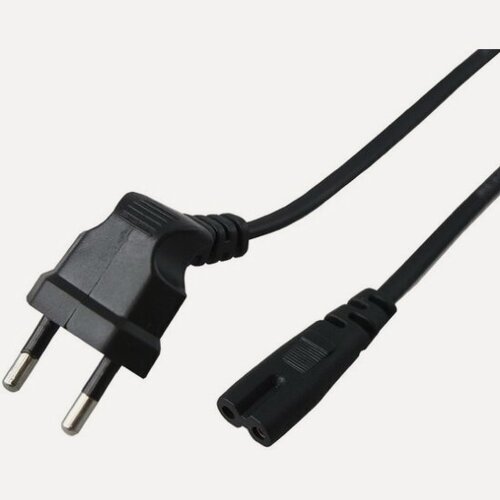 Изображение товара Кабель питания Rexant угловой, евроразъем С7, 1.5 м