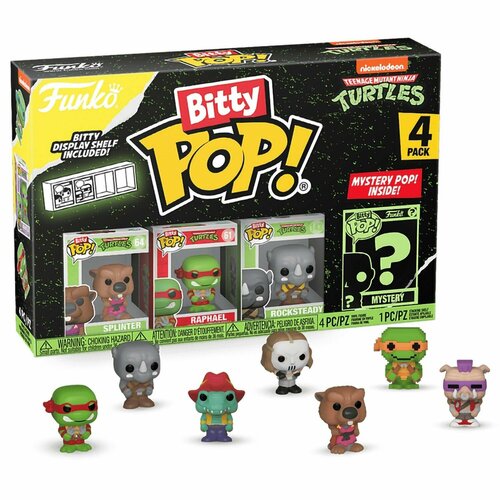 Фигурка Funko Bitty POP! TMNT S3 Splinter 71509 фигурка funko pop jumbo tmnt shredder 10 exc 58835