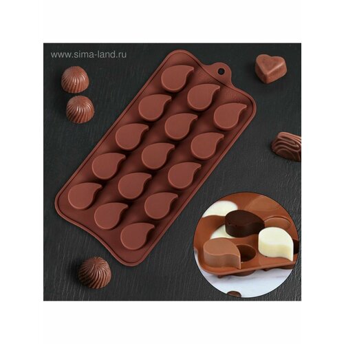 Форма для льда и кондитерских украшений Капелька 447₽