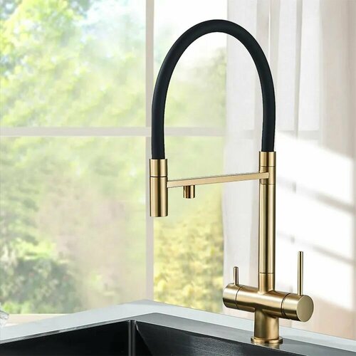 Смеситель для кухни Wermixer с высоким изливом 4629₽