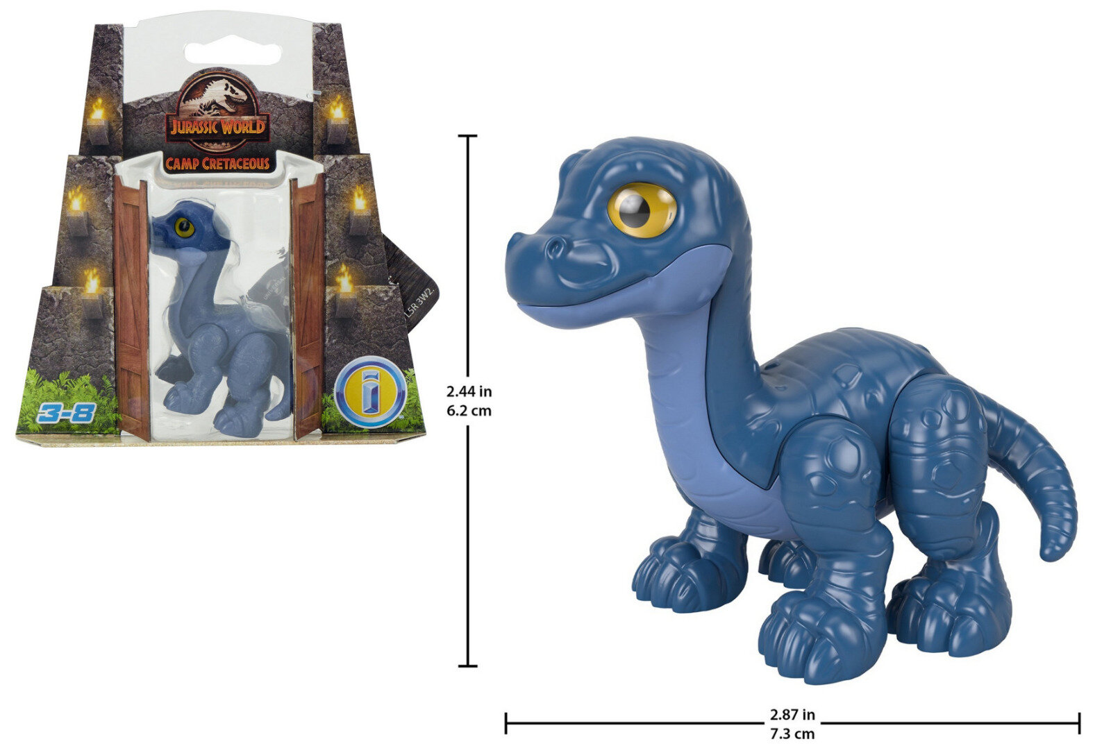 Фигурка динозавра апатозавр Маленький дино IMAGINEXT Jurassic World APATOSAURUS GVW07