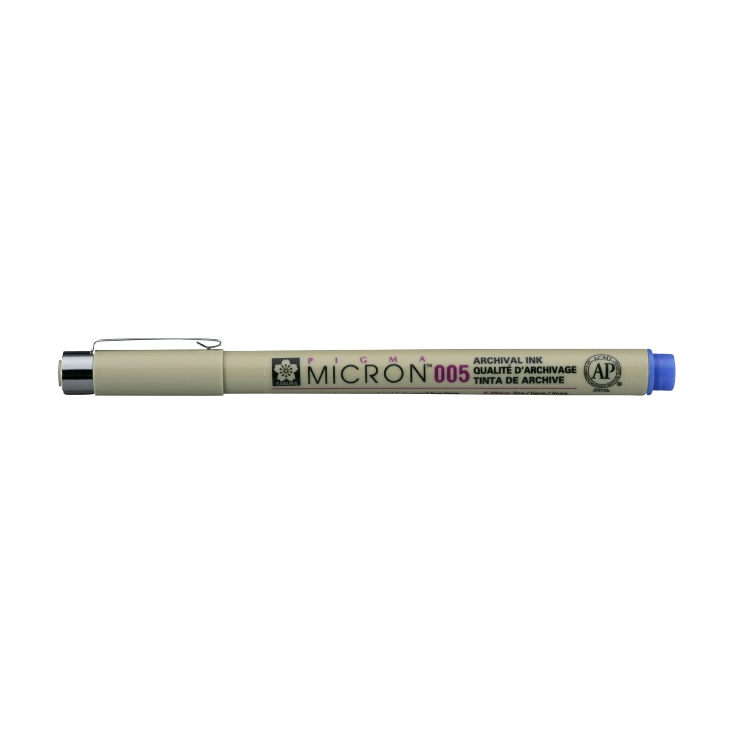 Ручка-линер капиллярная Pigma Micron, 0,2 мм, цвет чернил: синий