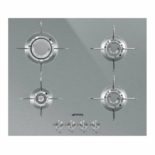 Газовая варочная панель 60 см Smeg Dolce Stil Novo PXL664 нержавеющая сталь 23999000₽