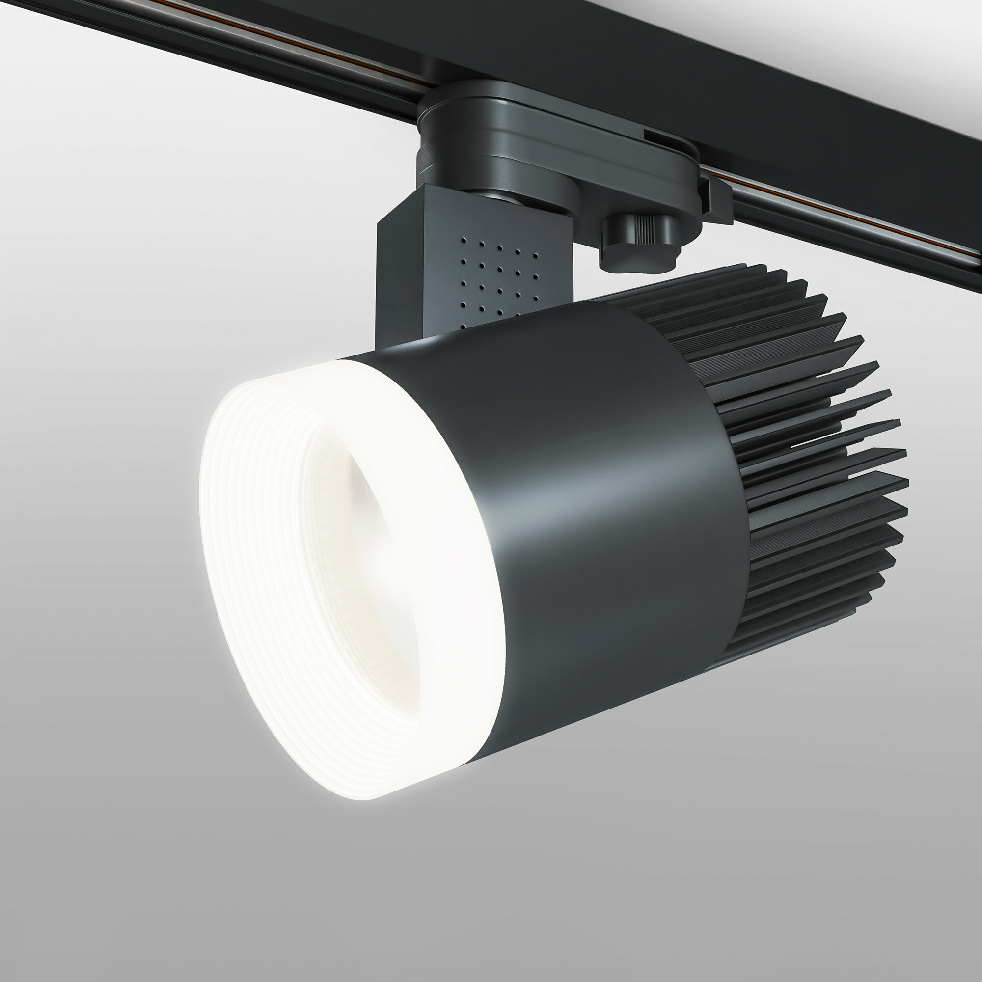 Трековый однофазный светодиодный светильник Elektrostandard Accord LTB36, 20 Вт, 4200 K, цвет черный