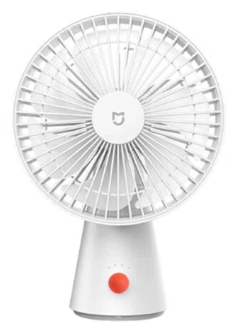 Xiaomi Портативный настольный вентилятор Xiaomi Mijia Desktop Fan 4000mAh (ZMYDFS01DM) белый